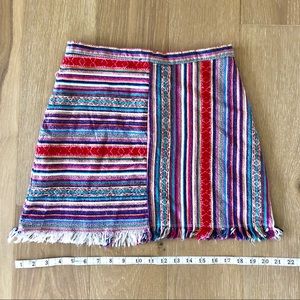 ♥️ Paper Heart ♥️ Aztec Mini Skirt